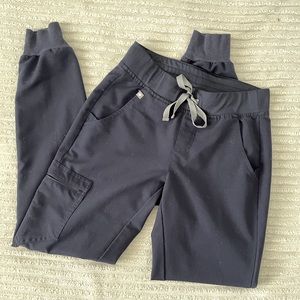 Figs Scrub Pants Navy Zamora Joggers XS Tall